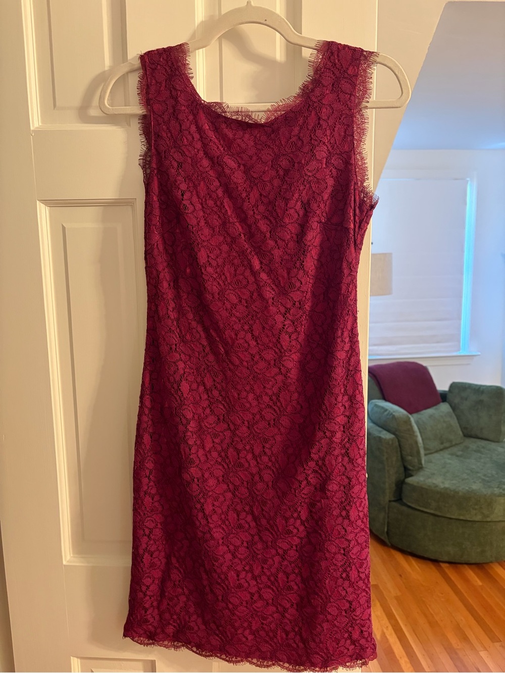 Magenta Floral Dress